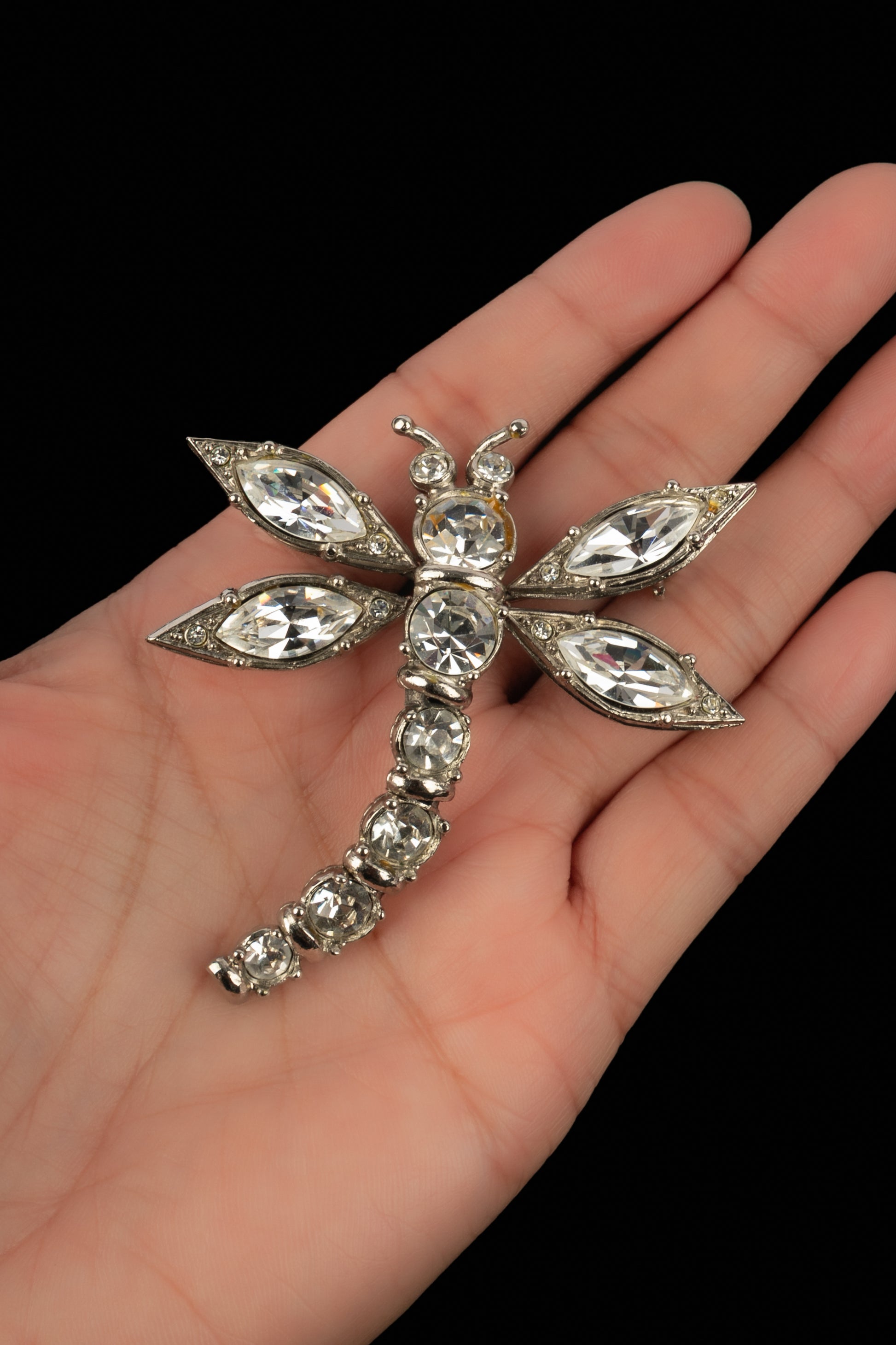 Broche libellule Christian Dior 2000's