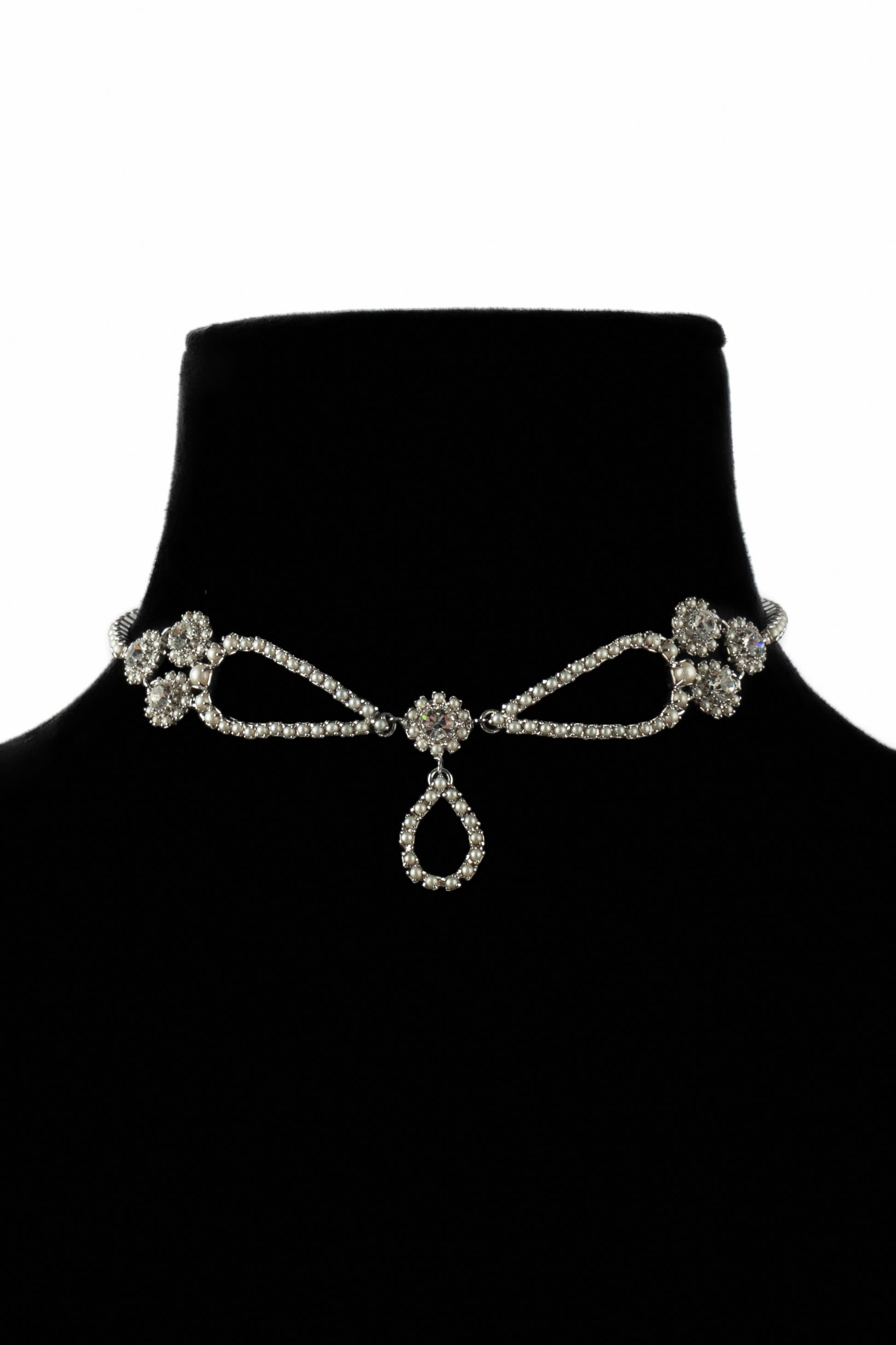 Collier ras de cou Christian Dior 2000's