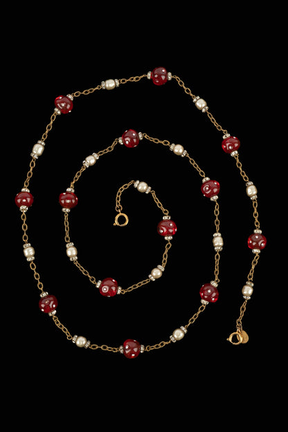 Collier Chanel Haute Couture époque Coco 