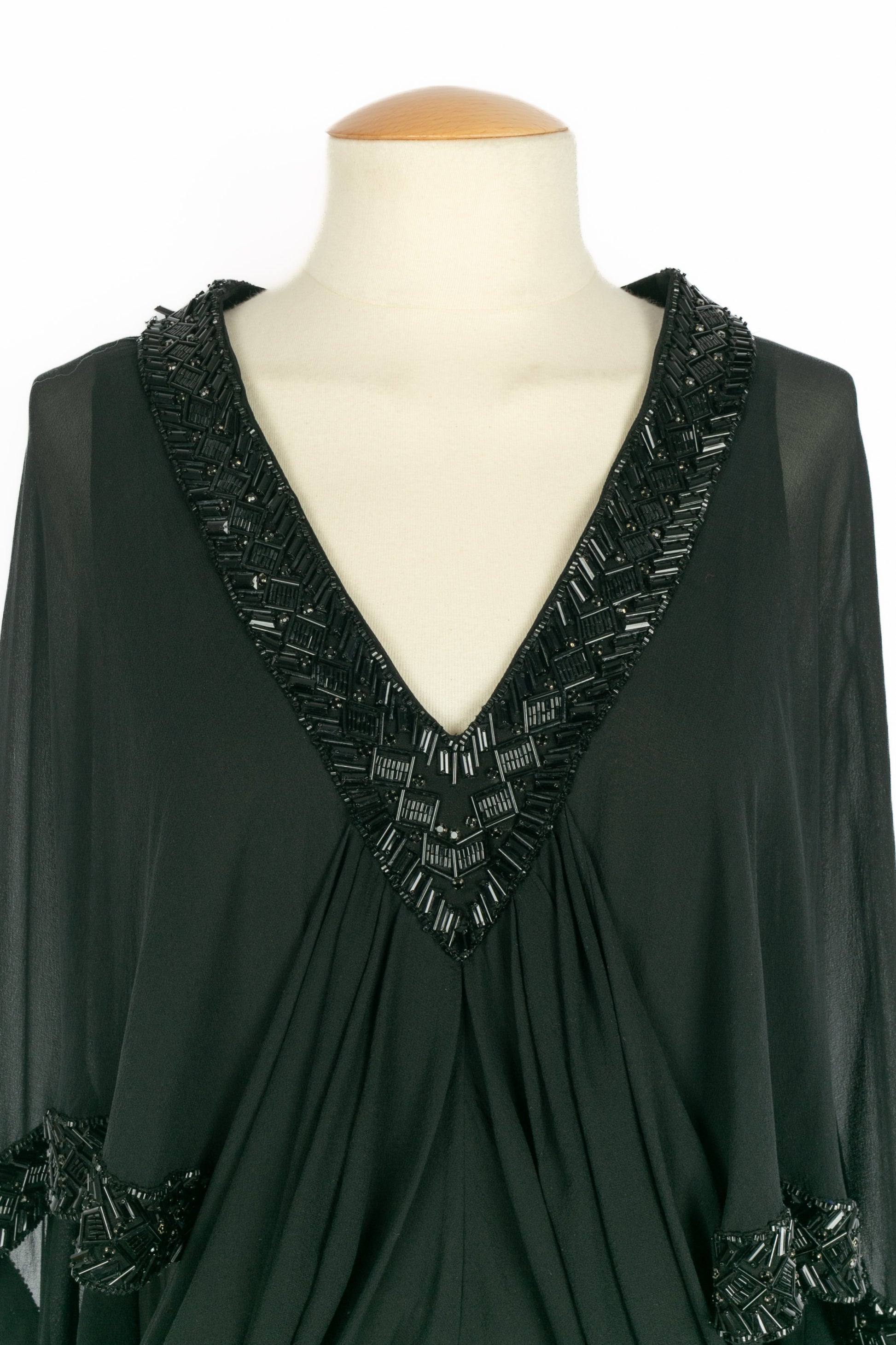 Robe en soie Roberto Cavalli