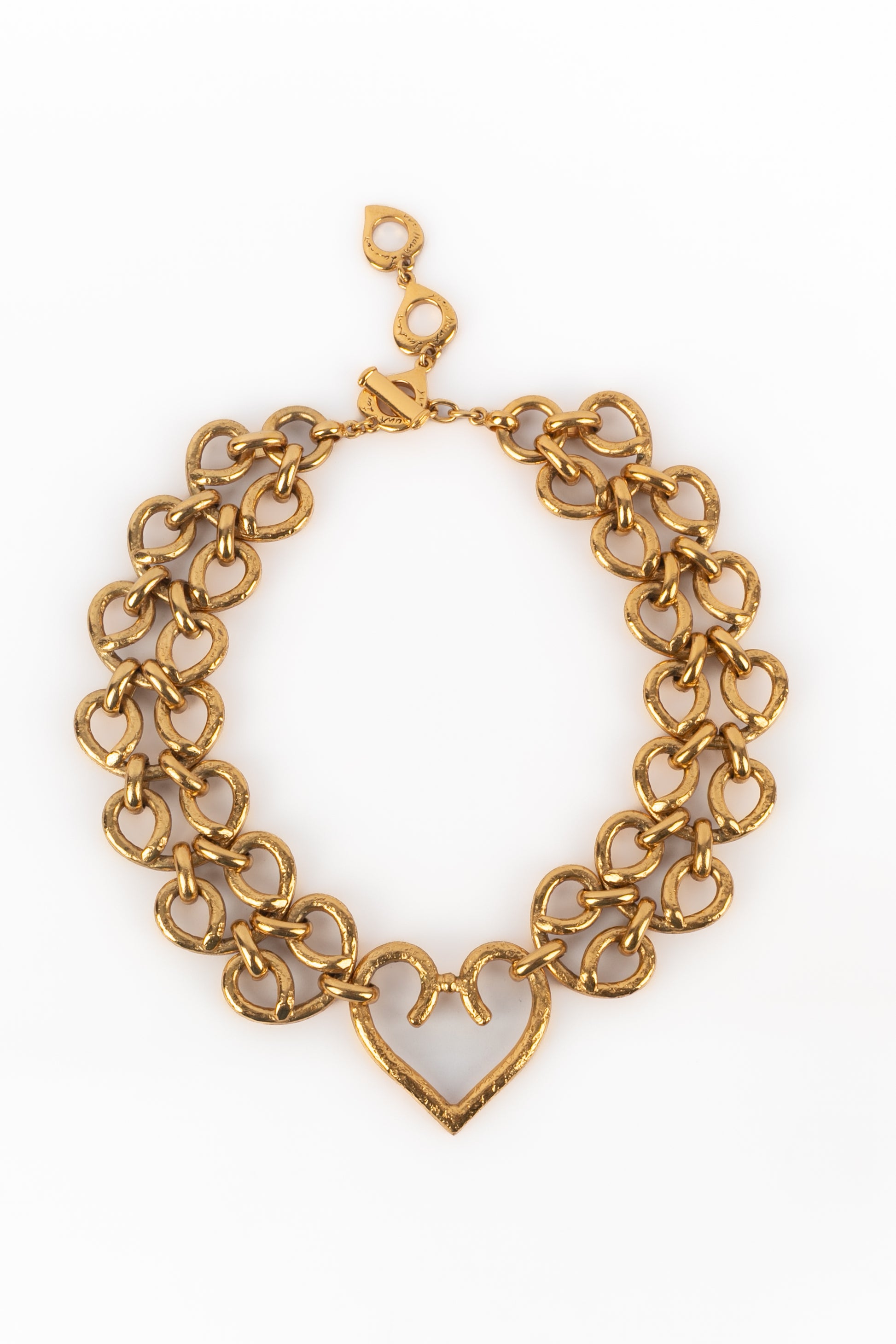 Collier coeur Yves Saint Laurent