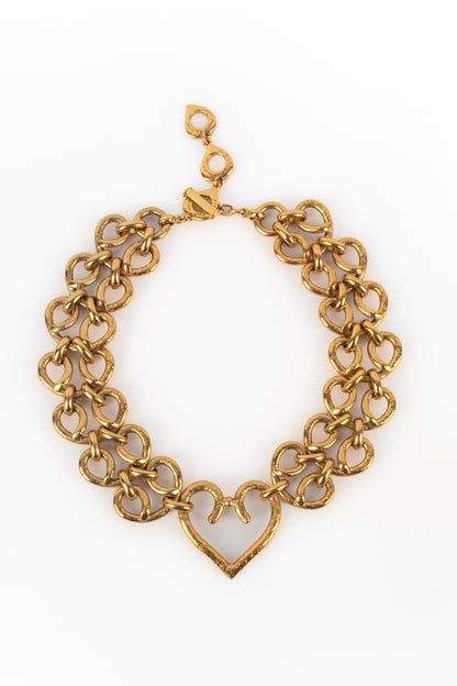 Collier coeur Yves Saint Laurent