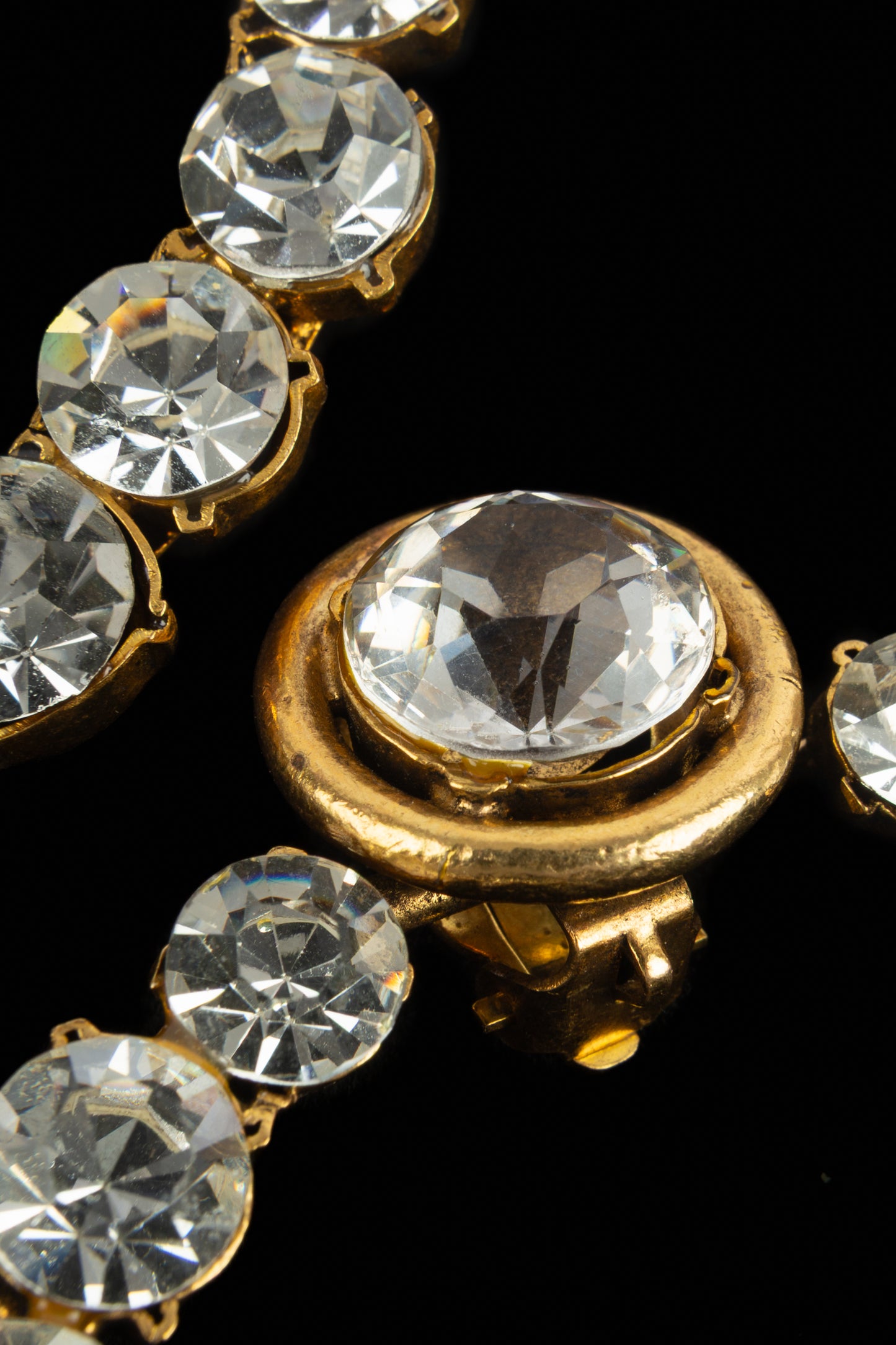 Boucles d'oreilles créoles Chanel