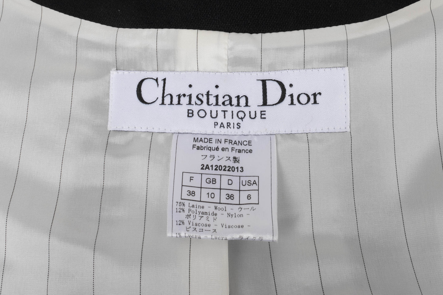 Ensemble Christian Dior 2002