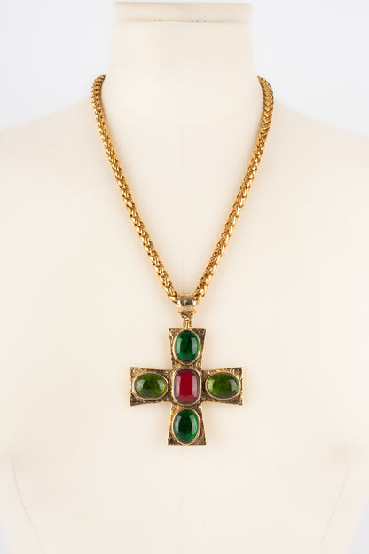 Collier Croix Les Paruriers par Goossens