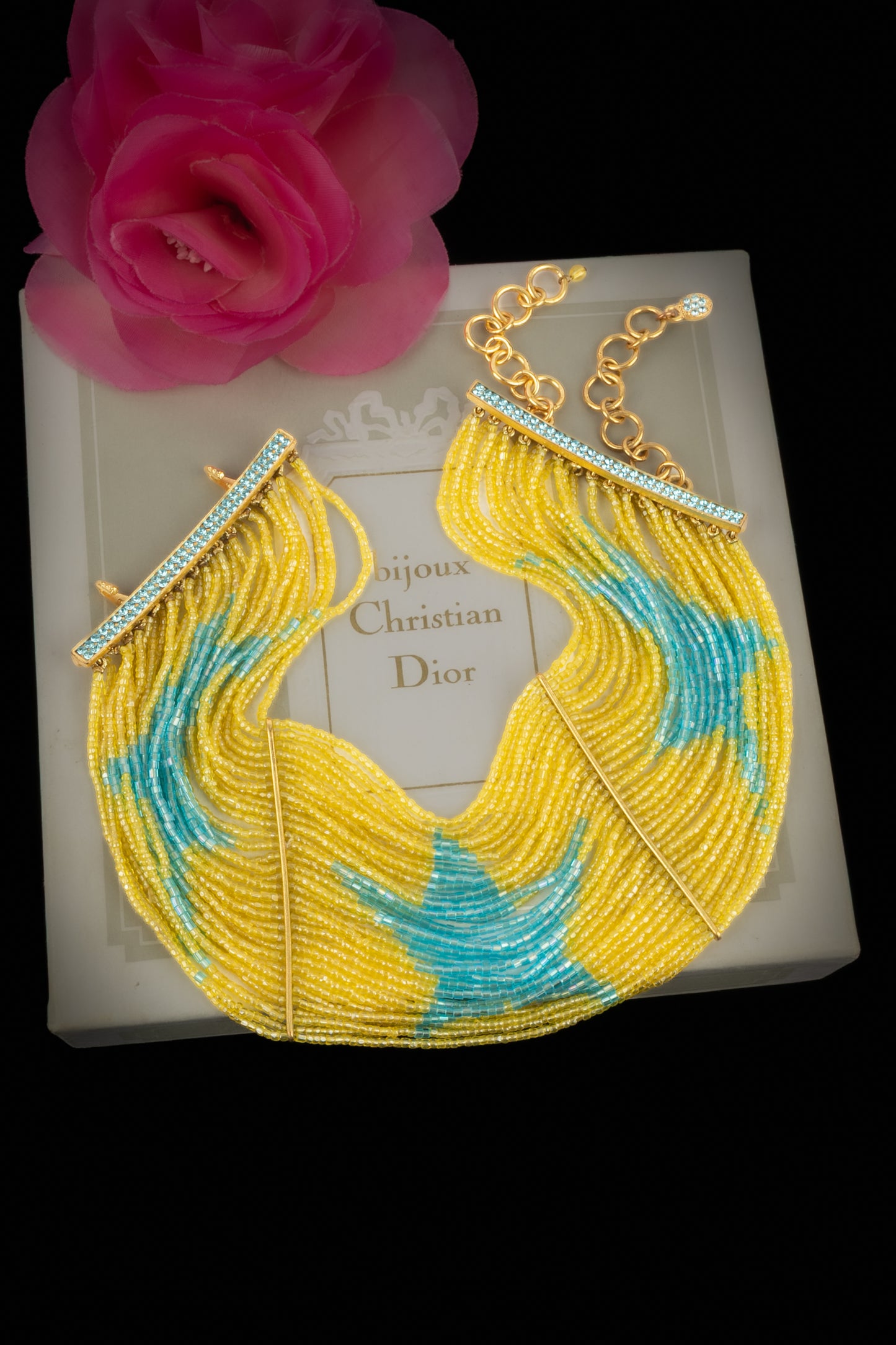 Collier "Logomania" Dior 2000