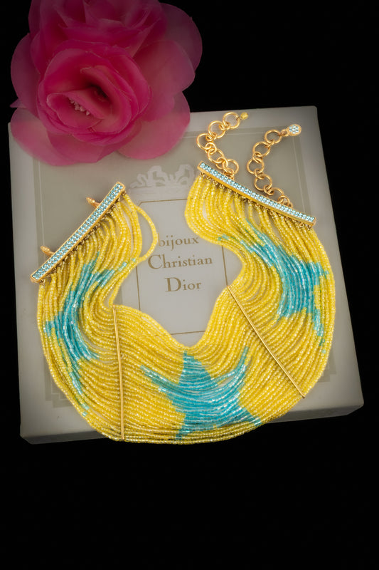 Collier "Logomania" Dior 2000