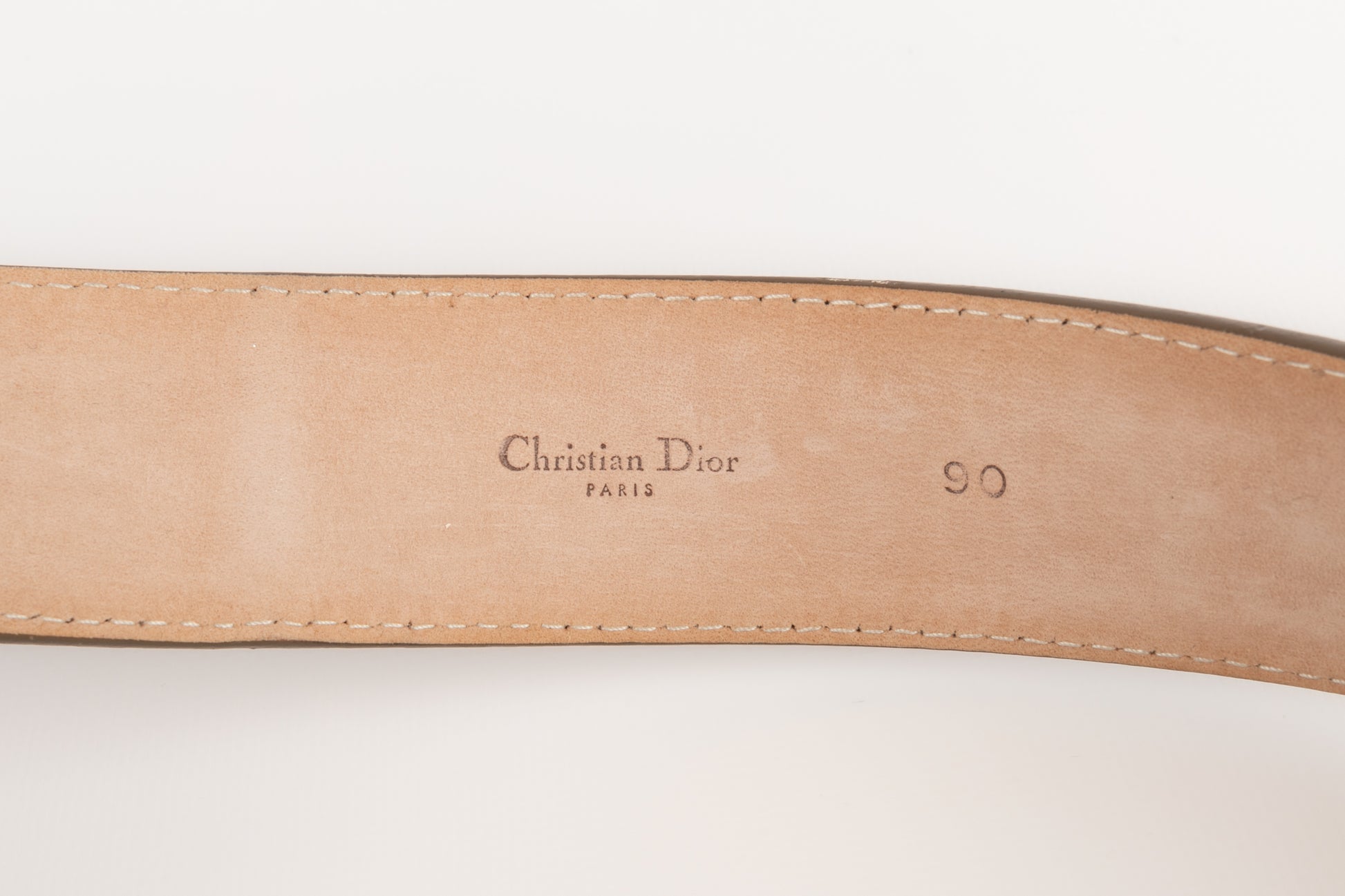 Ceinture en cuir Dior