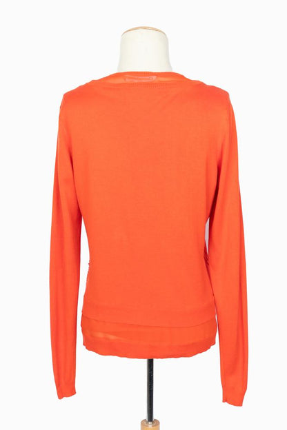 Twin set orange Christian Lacroix 