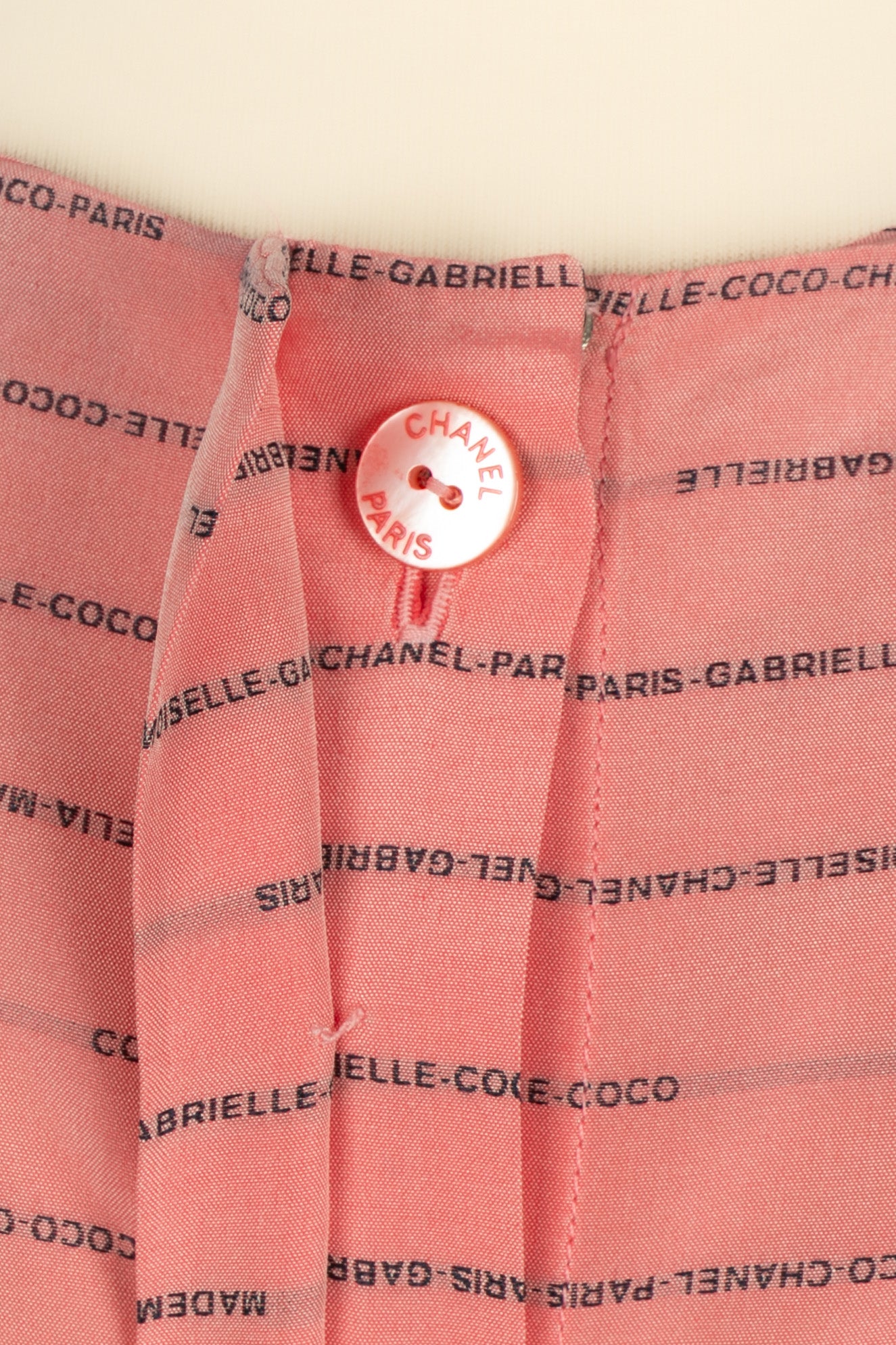 Chemise en soie Chanel