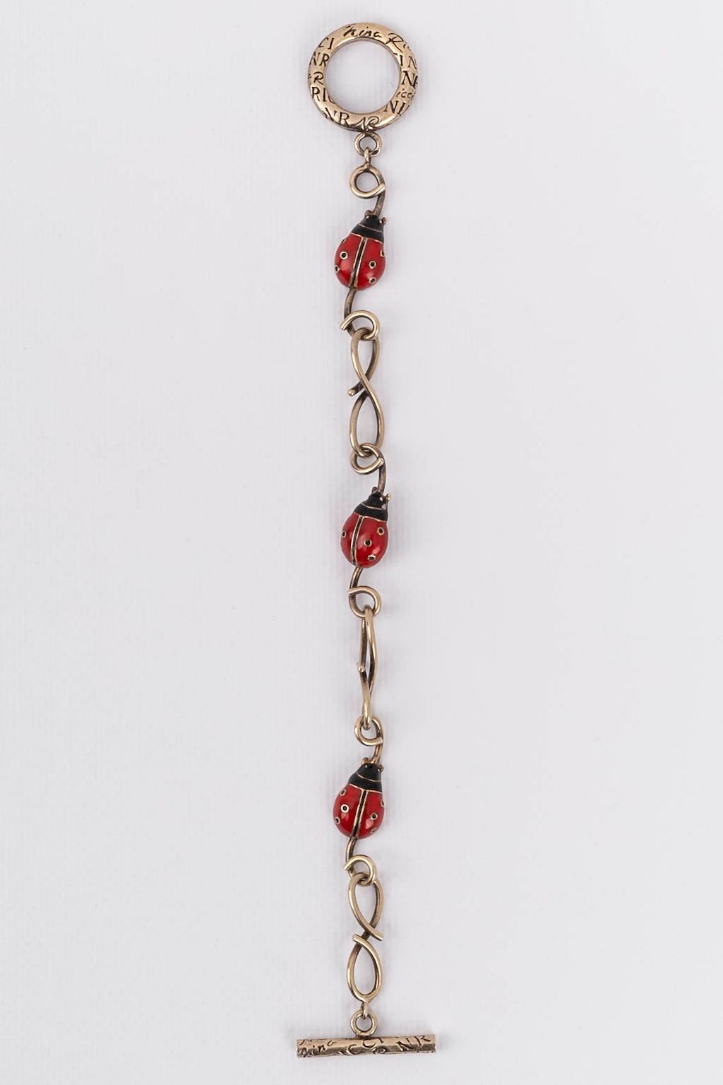 Bracelet coccinelles Nina Ricci