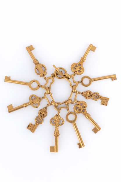 Iconique bracelet "clés" Chanel 1993