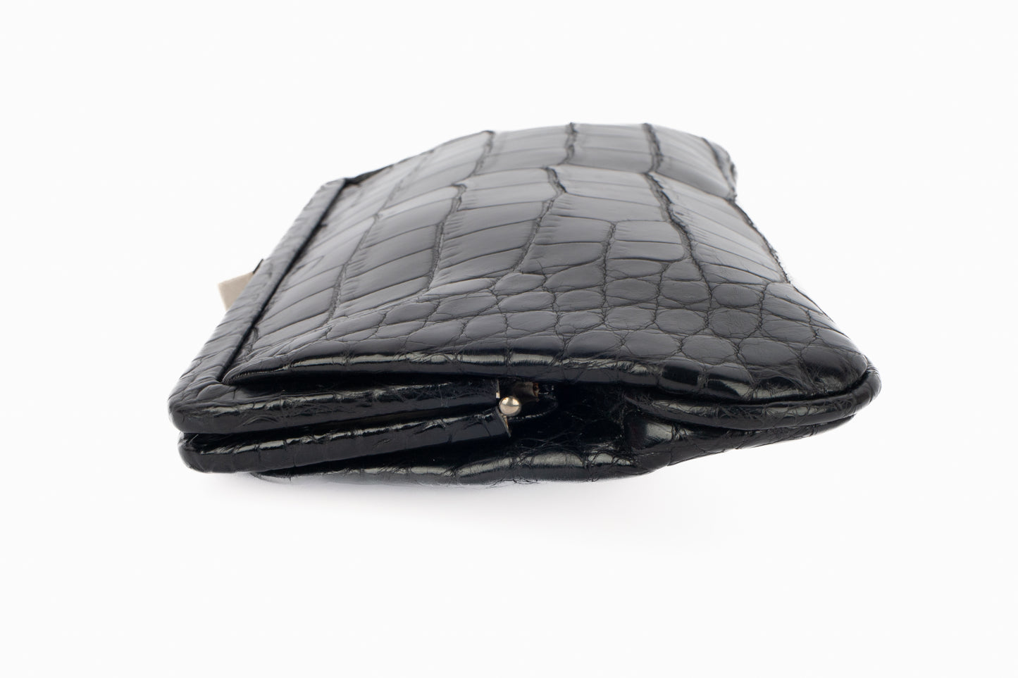 Pochette en crocodile Dior 