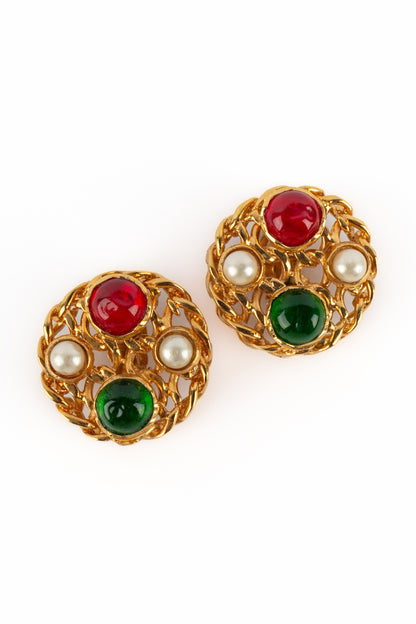 Boucles d'oreilles Chanel Haute Couture