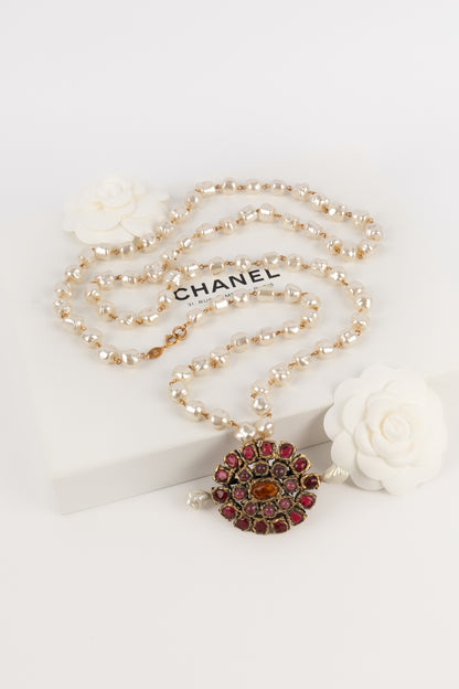 Collier pendentif Chanel 1984