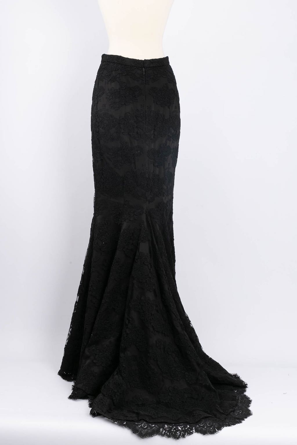 Ensemble en guipure Loris Azzaro 1996's