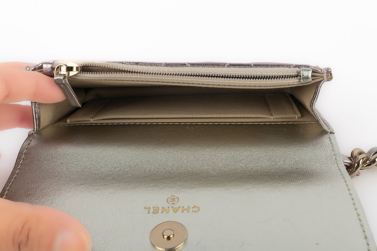 Sac "Wallet-on-Chain" mini Chanel 2021