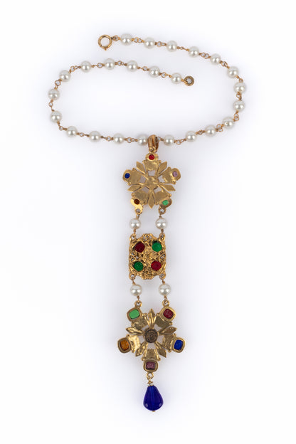 Collier byzantin Chanel 1985