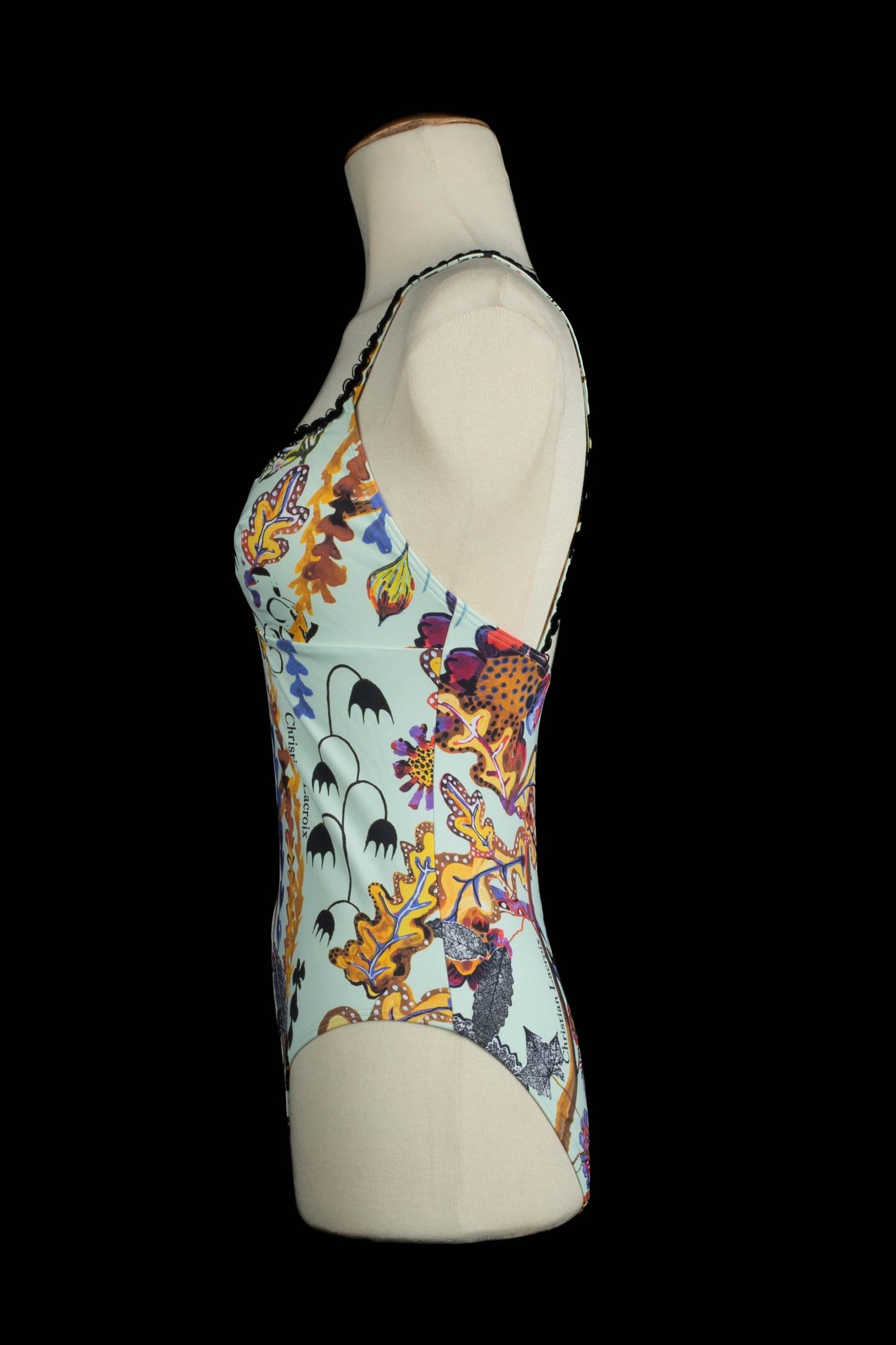 Maillot de bain fleuri Christian Lacroix