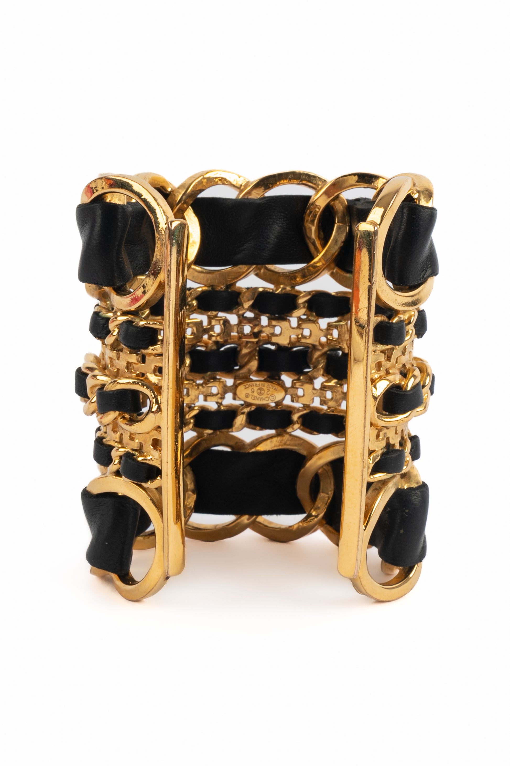 Bracelet manchette Chanel Hiver 1991