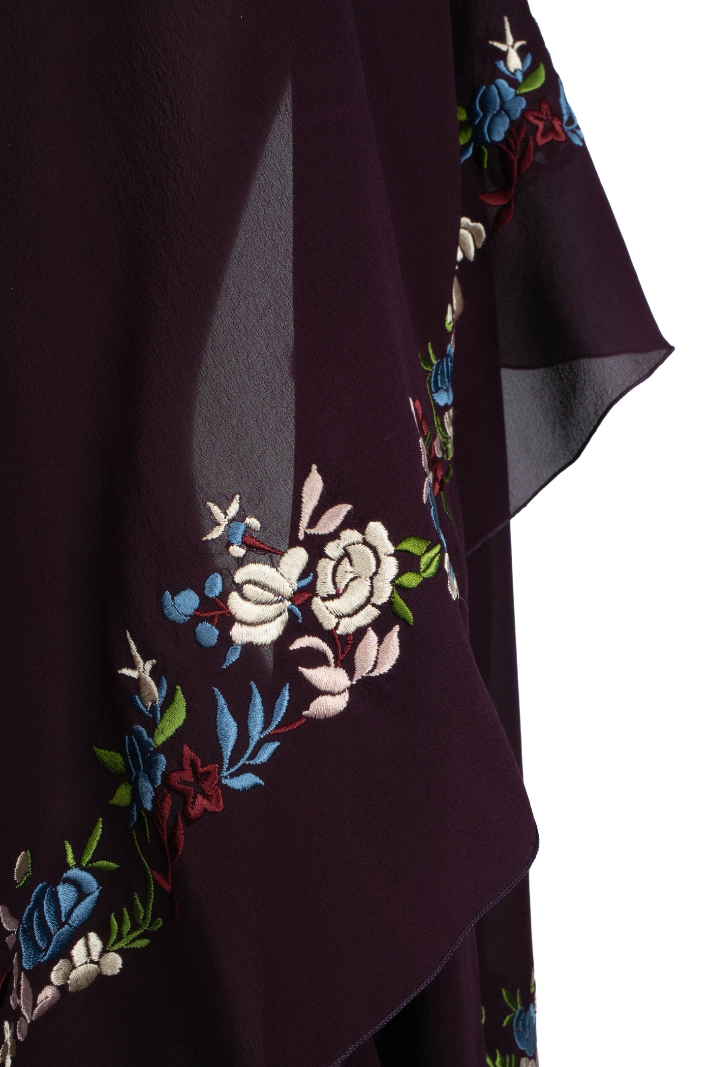 Echarpe en mousseline John Galliano