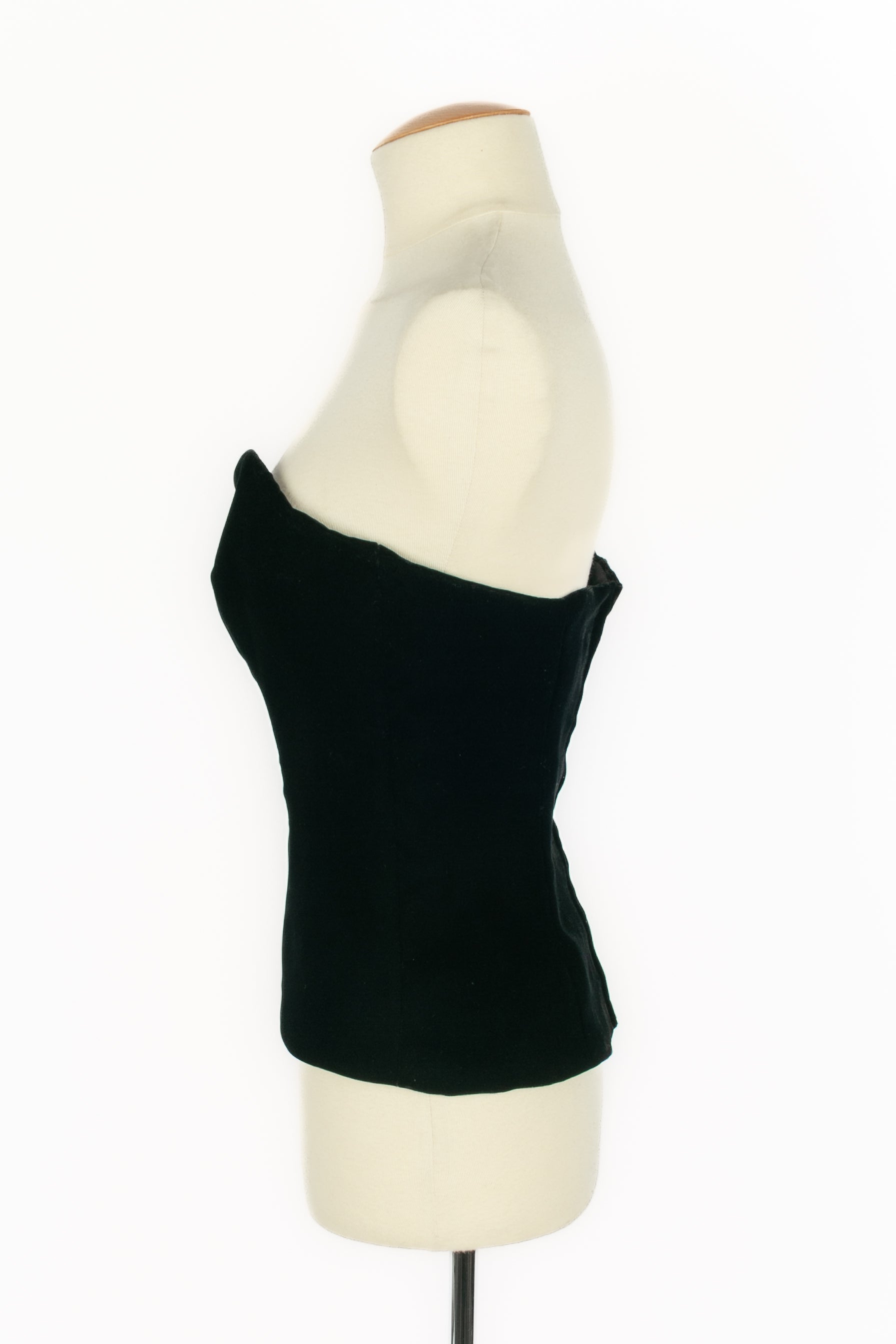 Haut bustier Nina Ricci Haute Couture