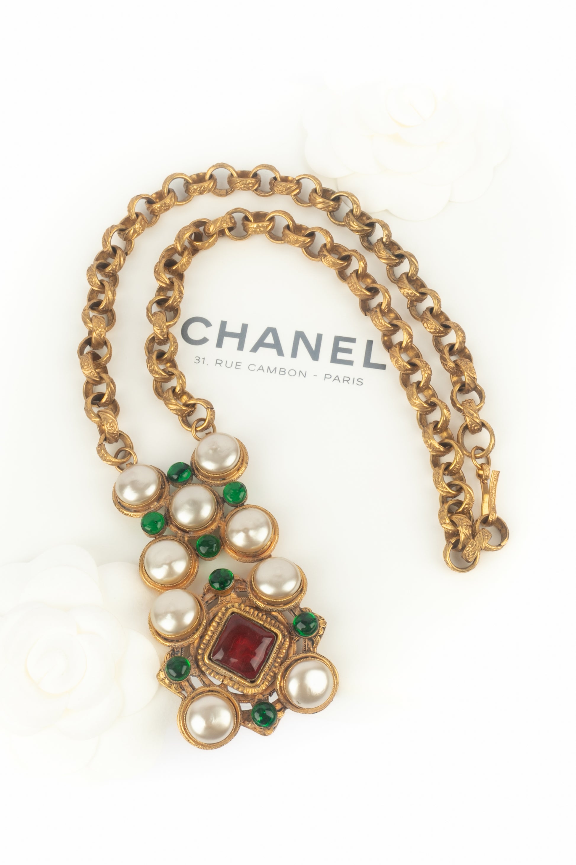 Collier byzantin Chanel 