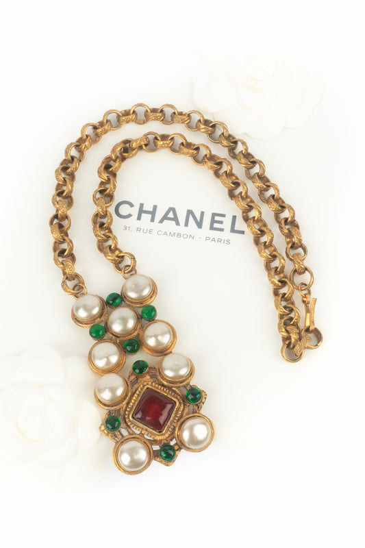 Collier byzantin Chanel 