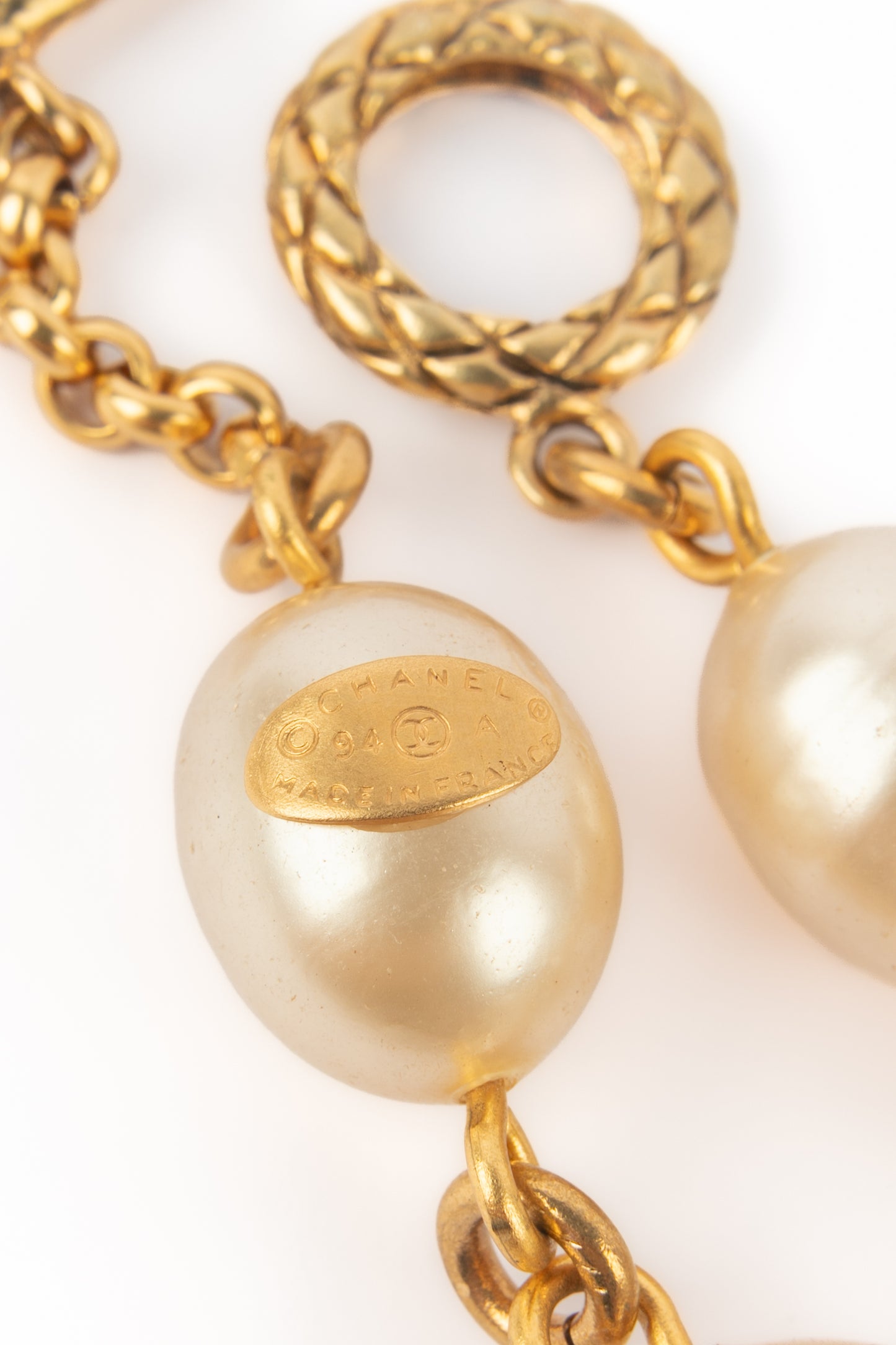 Collier de perles Chanel 1994