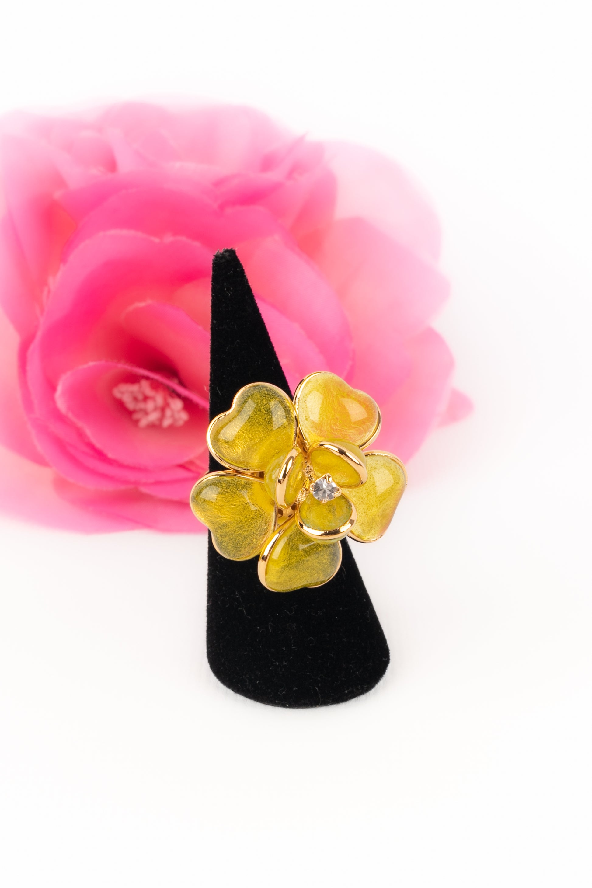 Bague jaune Augustine 