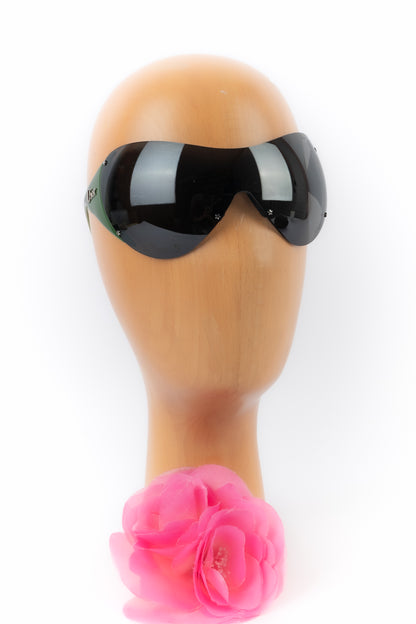 Lunettes de soleil "Masque Ski" Christian Dior 2000's