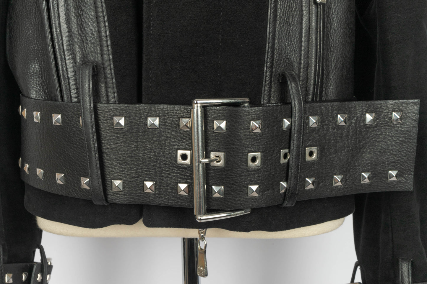 Veste en cuir Versace