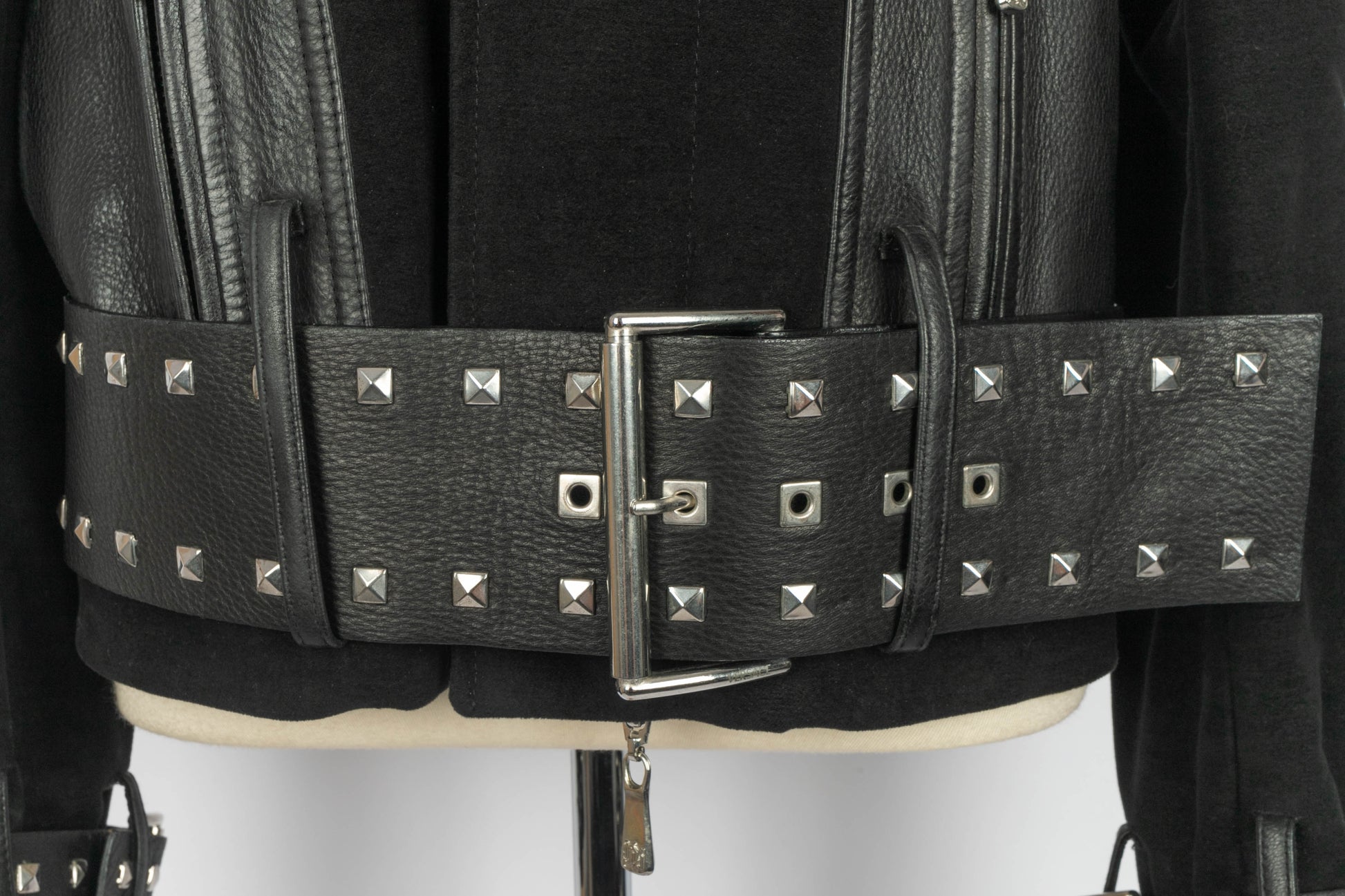 Veste en cuir Versace