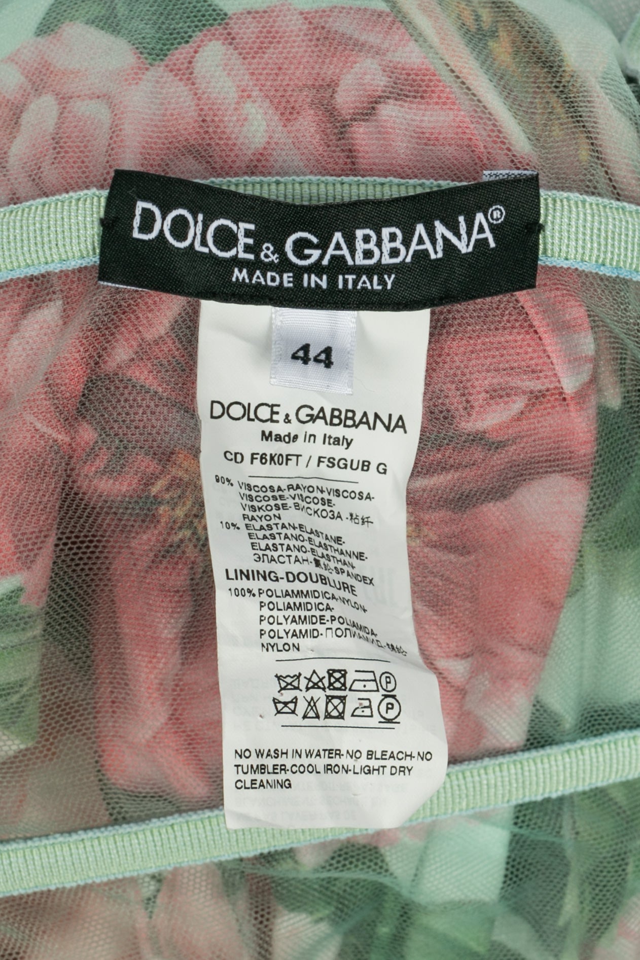 Robe fleurie Dolce&Gabbana