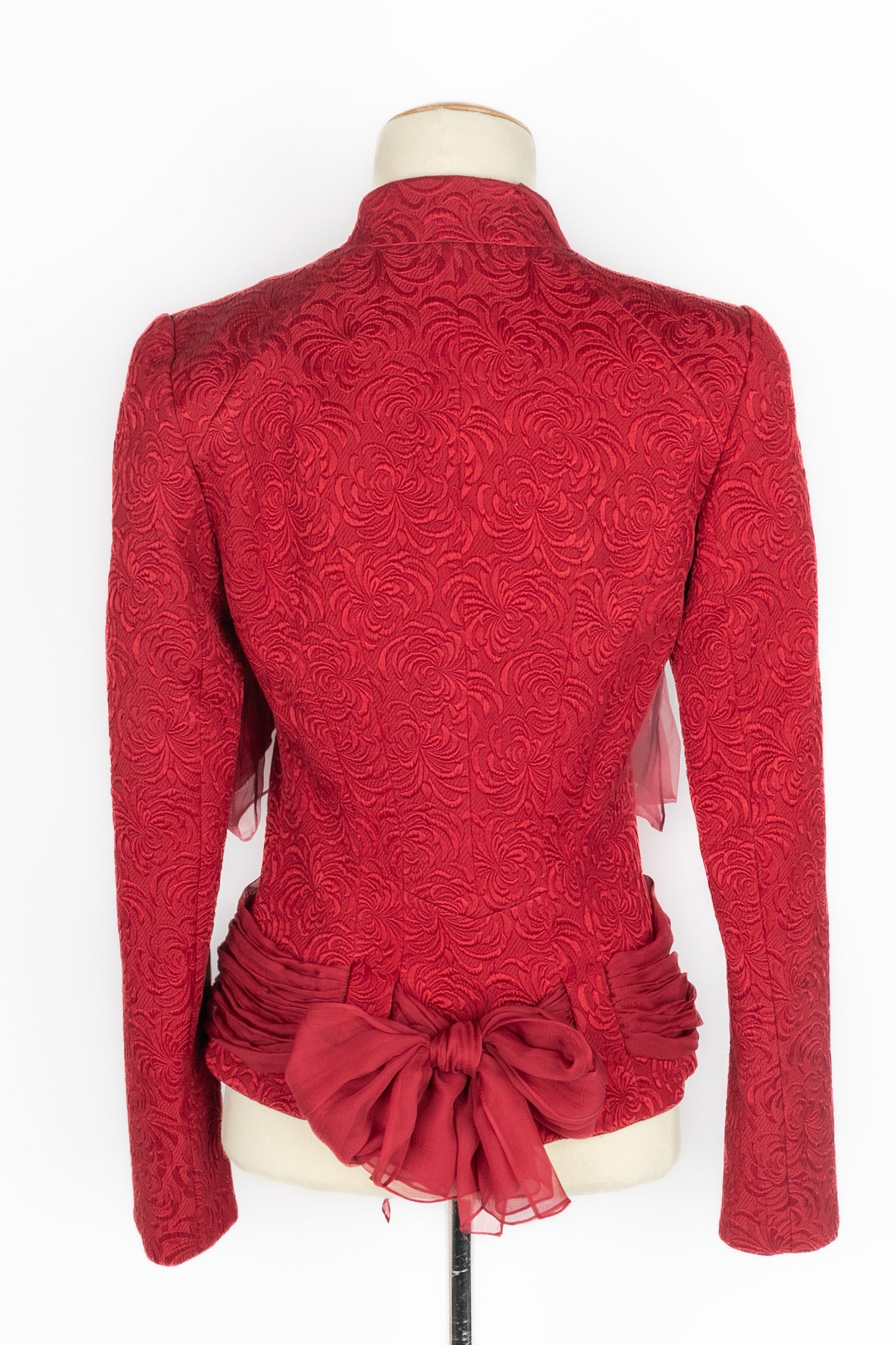Veste rouge Galliano