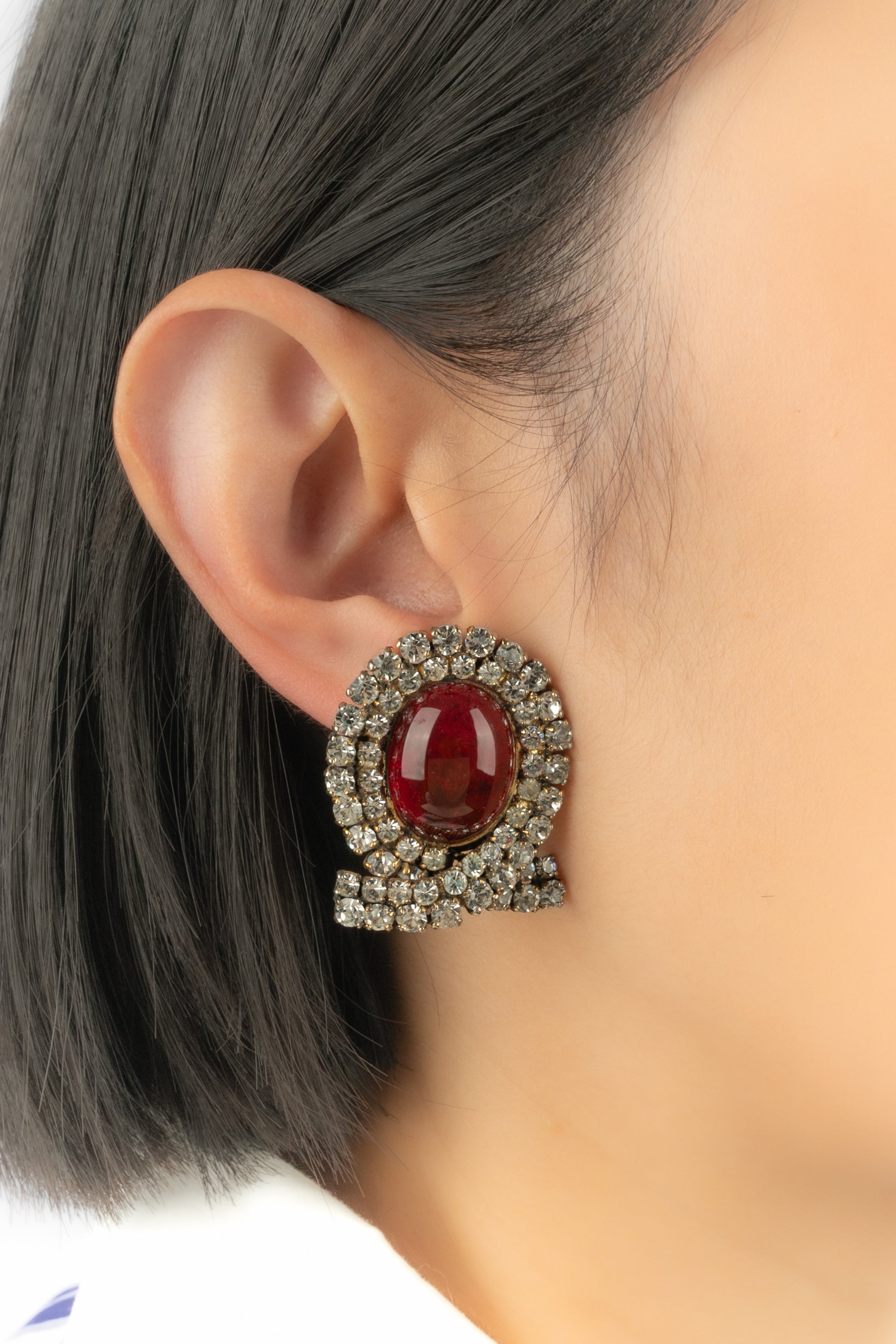 Boucles d'oreilles Chanel Haute Couture 