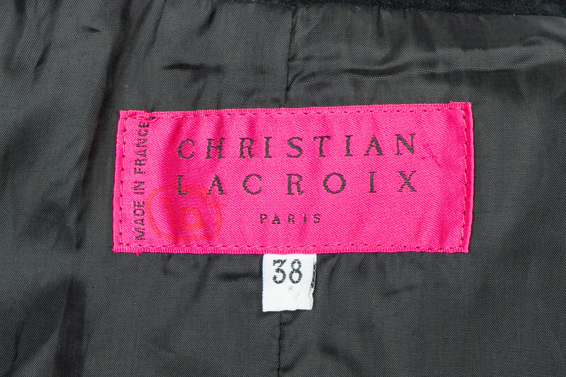 Manteau Christian Lacroix 1995's