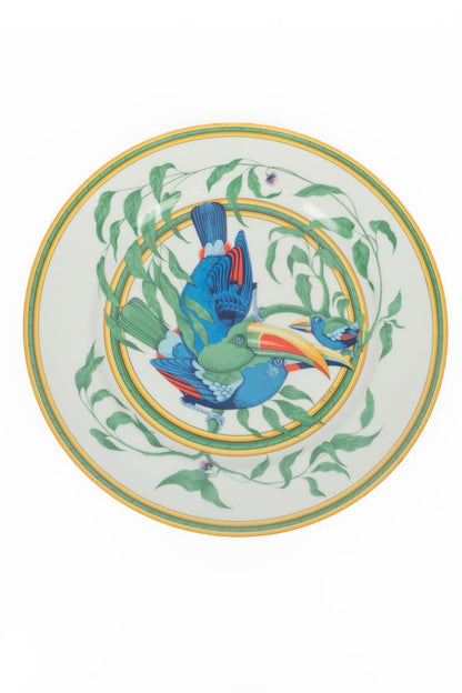  Vaisselles "Le Toucans" Hermès 1986