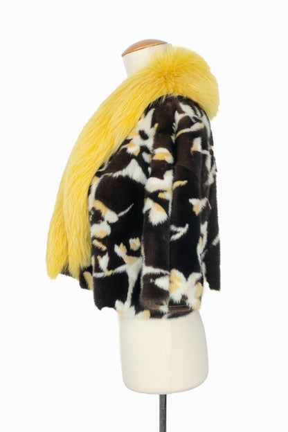 Manteau en fourrure Valentino 2017