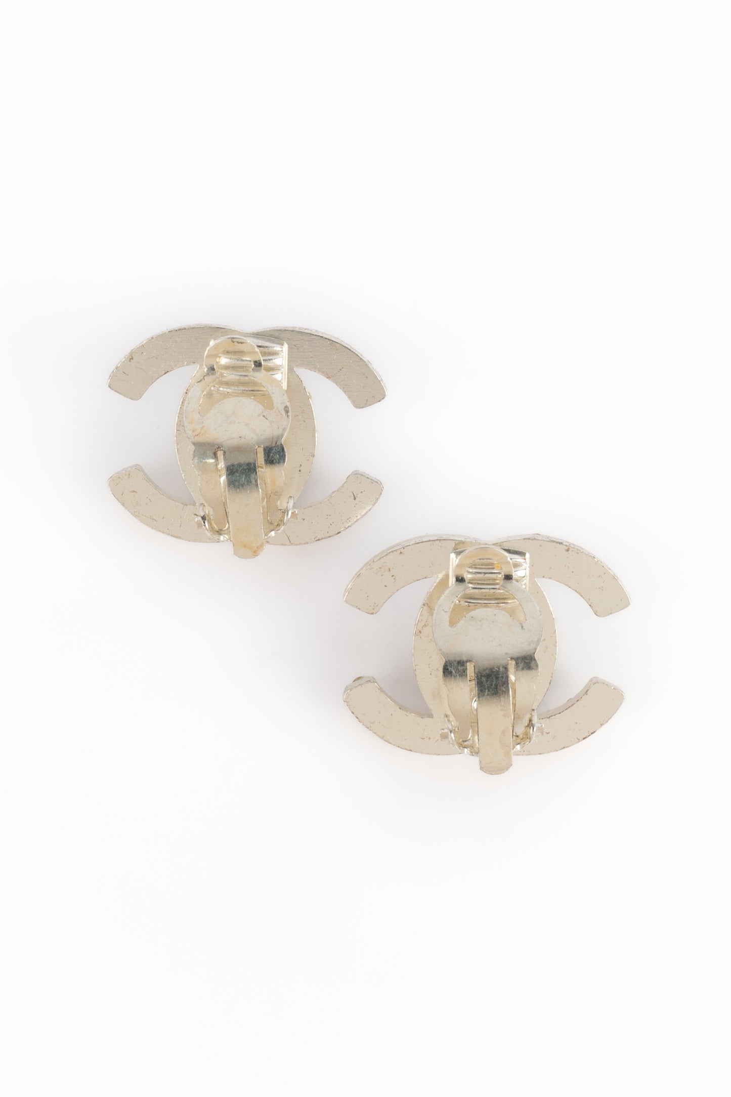 Boucles d'oreilles tourniquet Chanel Hiver 1996