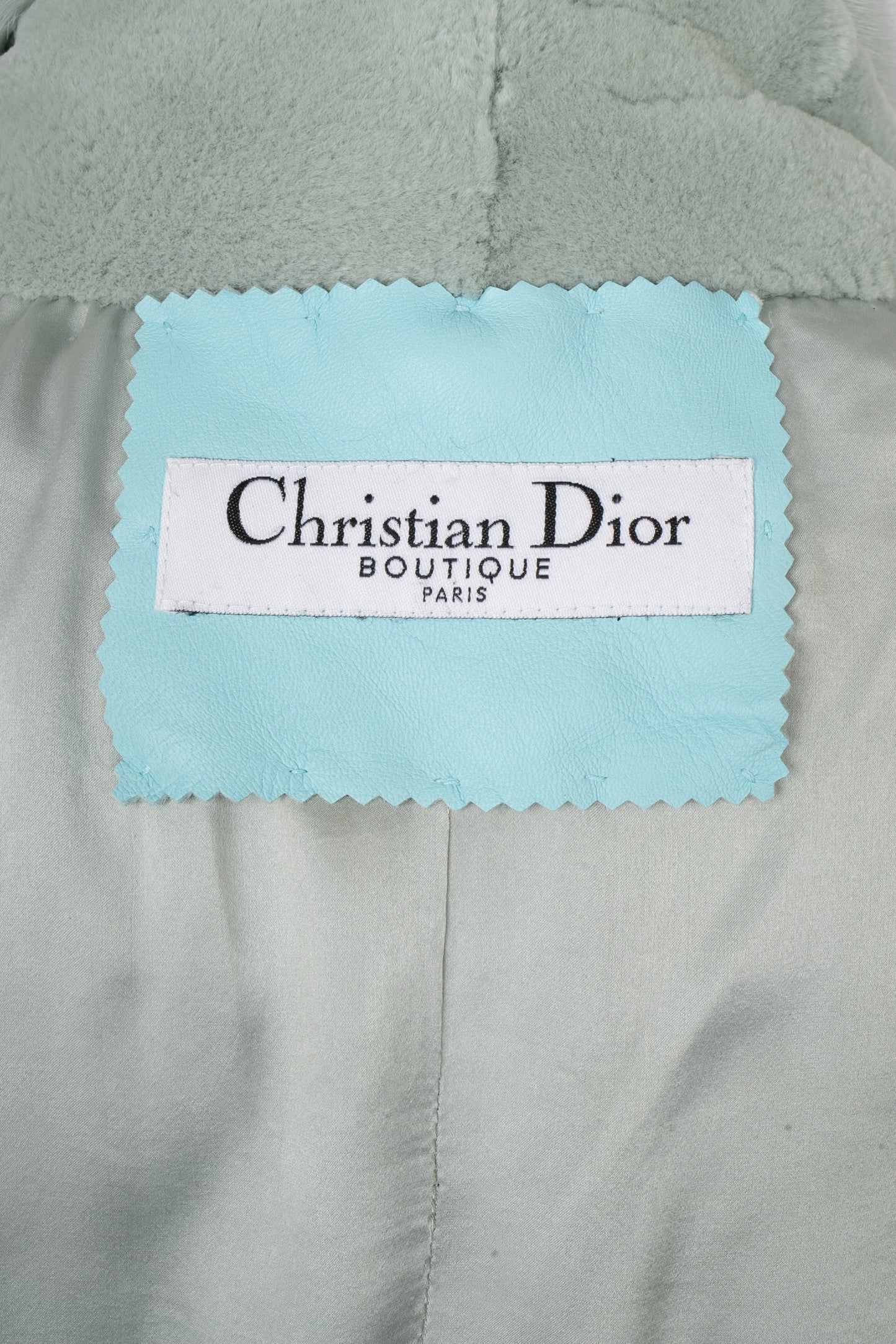 Manteau de fourrure Dior 2004