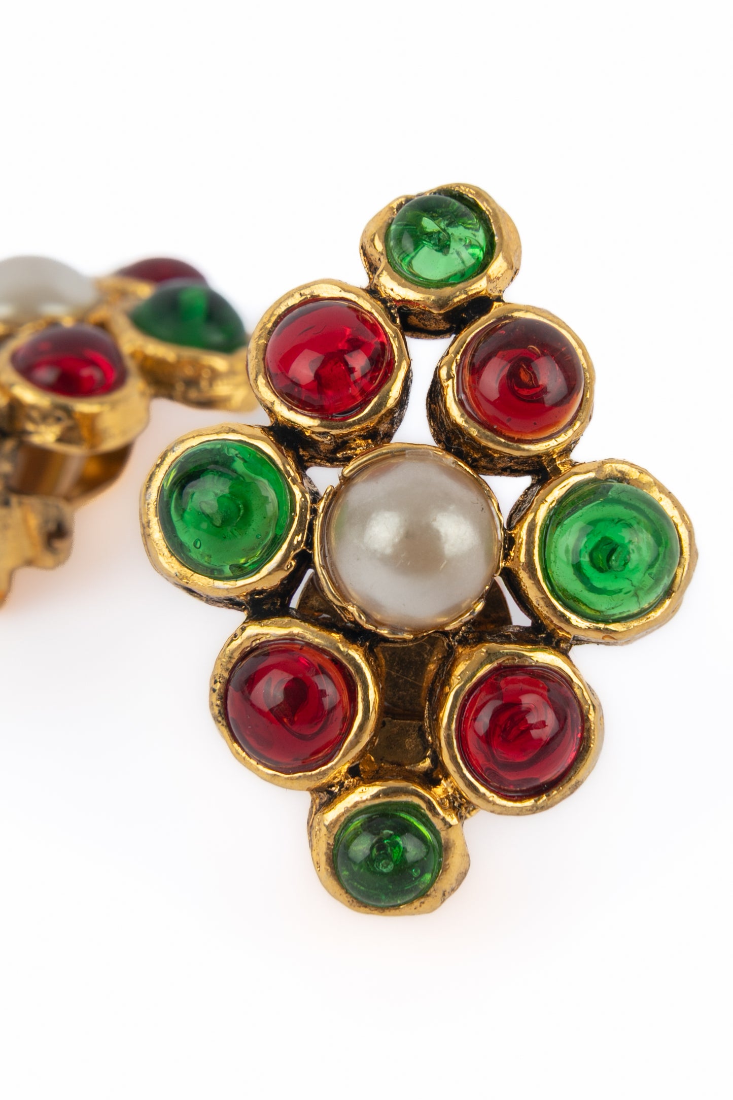 Boucles d'oreilles byzantines Chanel