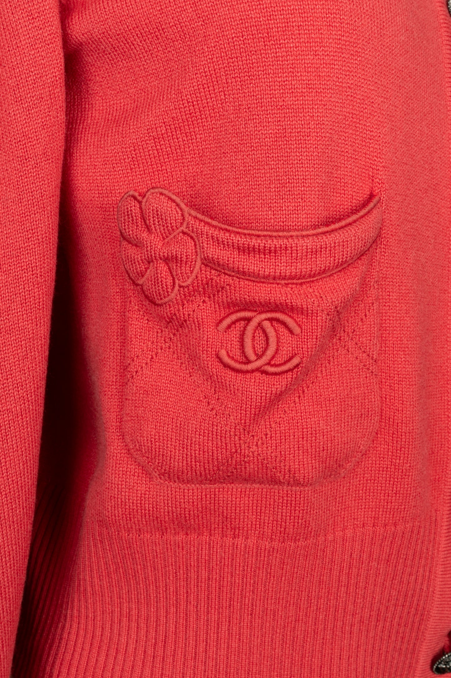 Gilet en cachemire Chanel Printemps 2009