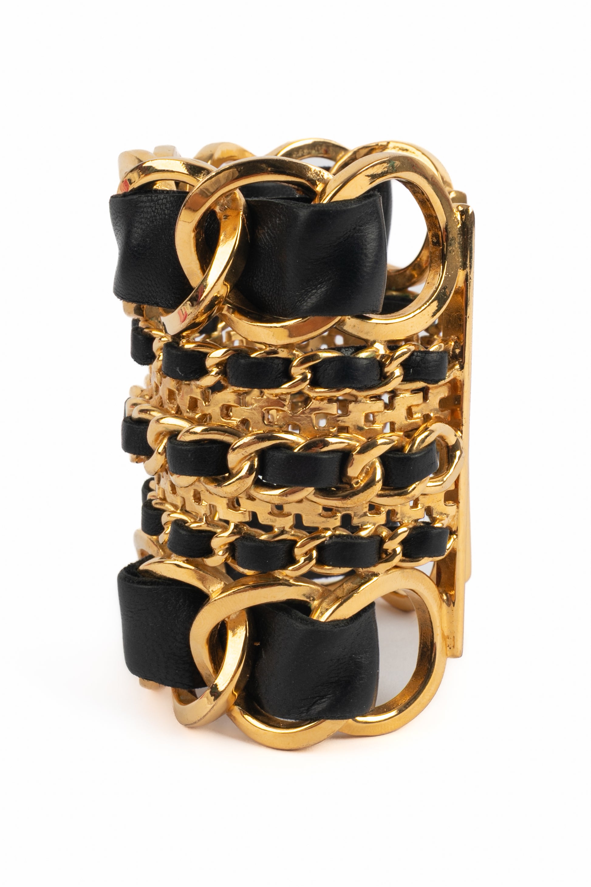 Bracelet manchette Chanel Hiver 1991