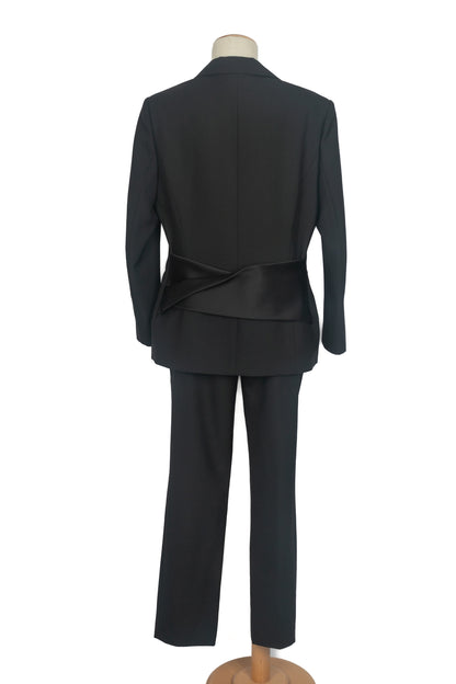Tailleur noir Balenciaga