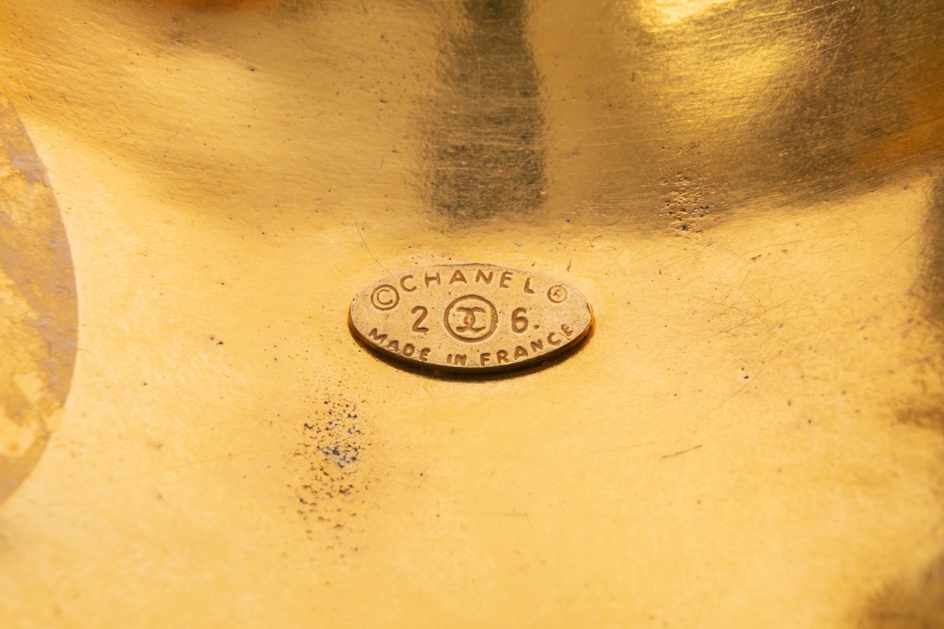 Bracelet manchette Chanel 1990's