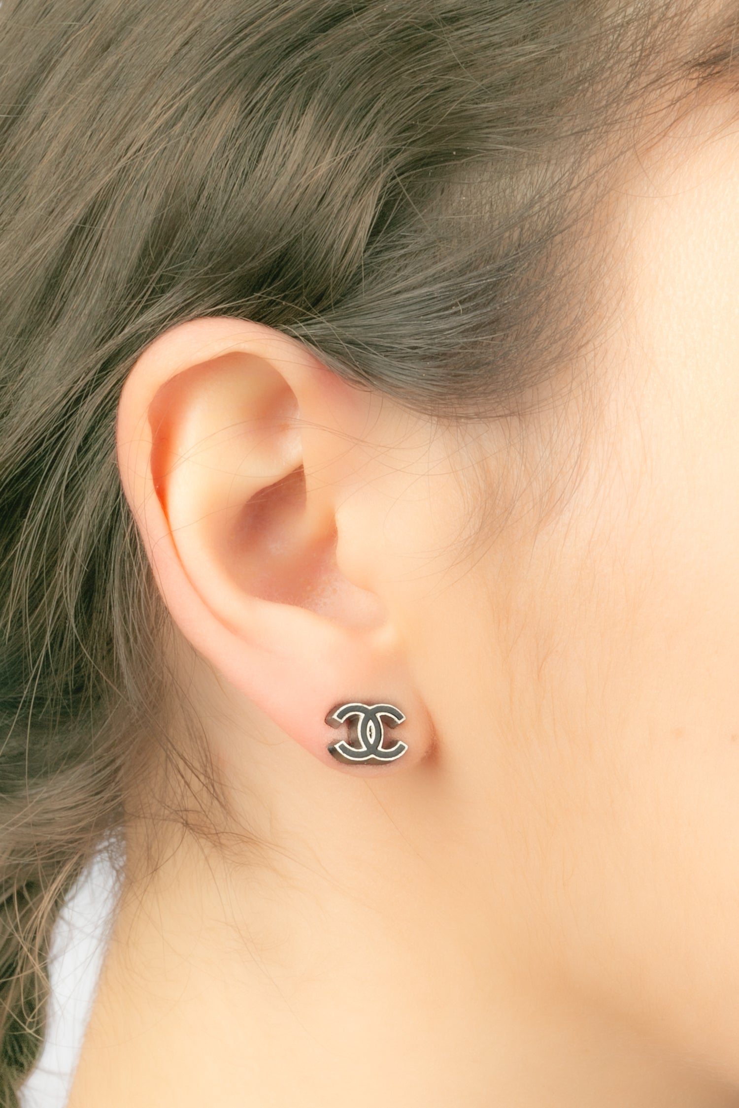Boucles d'oreilles cc Chanel 2004