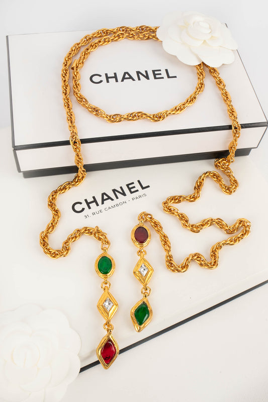 Collier cravate Chanel