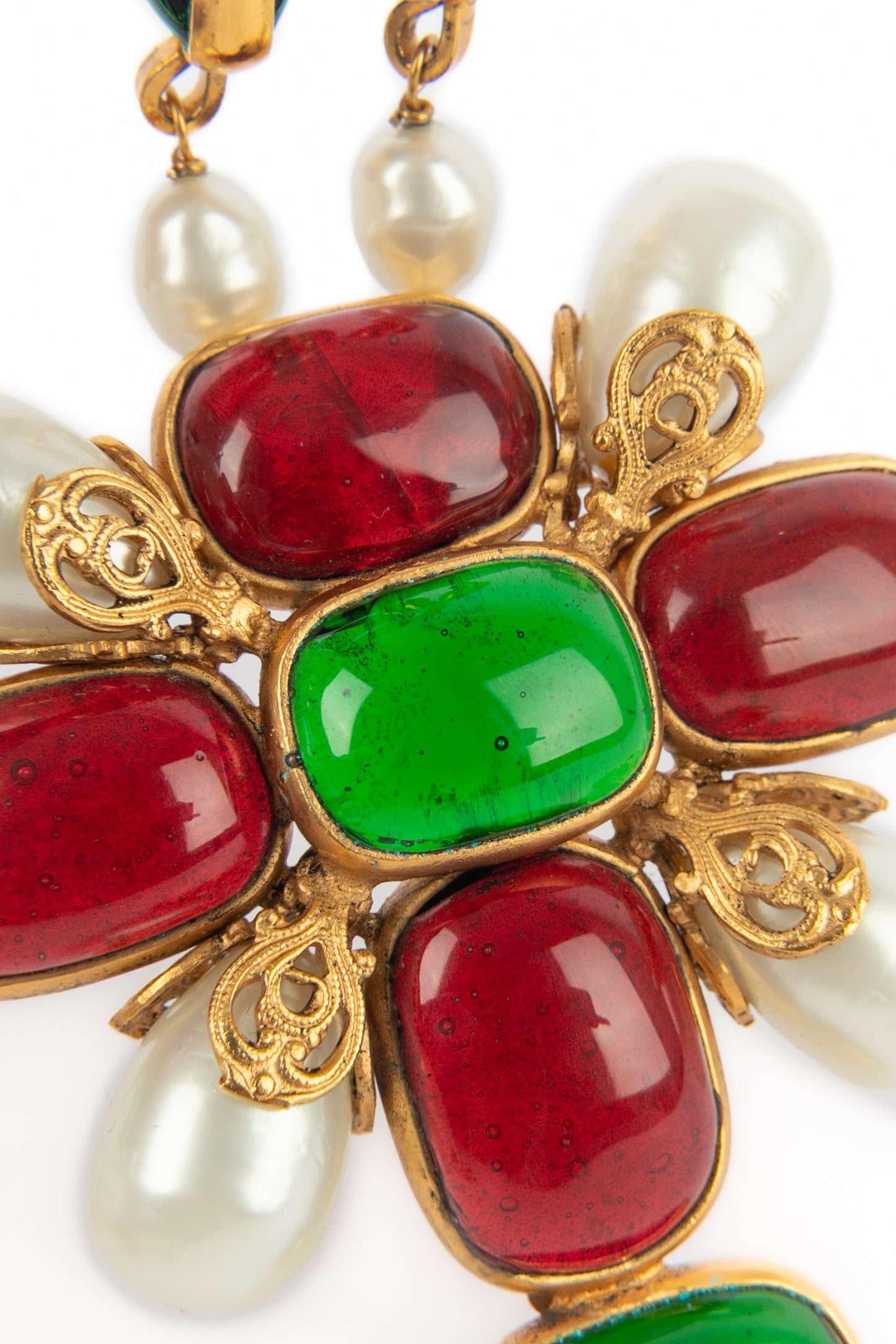 Collier croix Chanel 1994