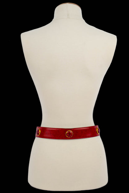 Ceinture en cuir Escada 1990's